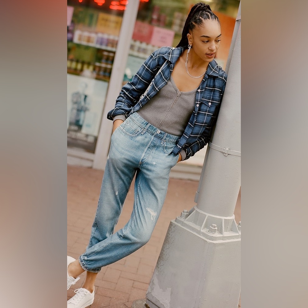 Rag & Bone Miramar Jogger XXS soft Jean denim